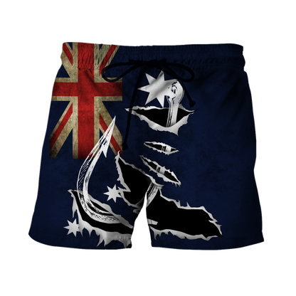 Custom name Hooked on fishing Australia design 3d print shirts