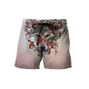 Wolf Floral 3D All Over Printed Unisex Deluxe Hoodie ML
