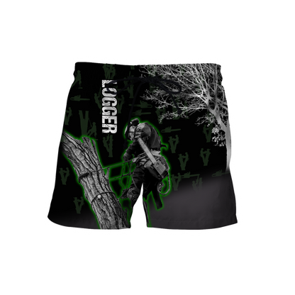 Premium Personalized 3D Printed Logger Shirts MEI