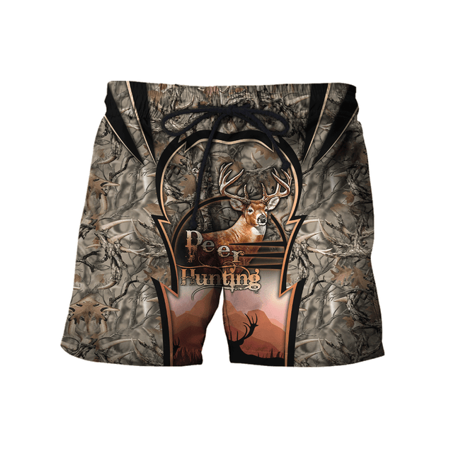 Deer Hunting Persionalized Name 3D All Over Printed Shirts