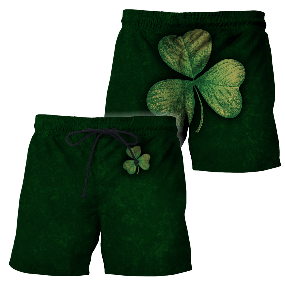 Irish shamrock St.Patrick day 3d hoodie shirt for men and women custom name
