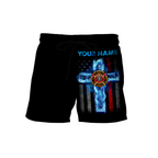 Customize Name Jesus And Firefighter 3D All Printed Hoodie For Men And Women MH25012104