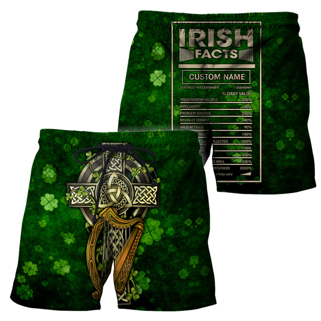 Irish Facts 3D All Over Printed Unisex Shirts PD03022101