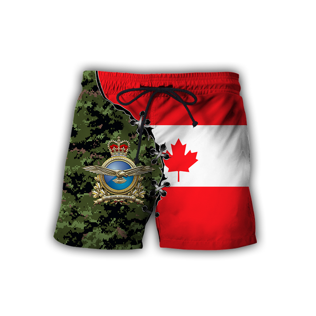 Canadian Air Force Veteran 3D All Over Printed Shirts NTN10032104