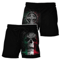 Mexico Skull 3D All Over Printed Unisex Hoodie