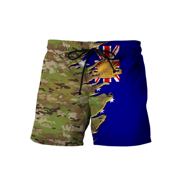 Australian Veteran - Jesus 3D All Over Printed Shirts MH10032107