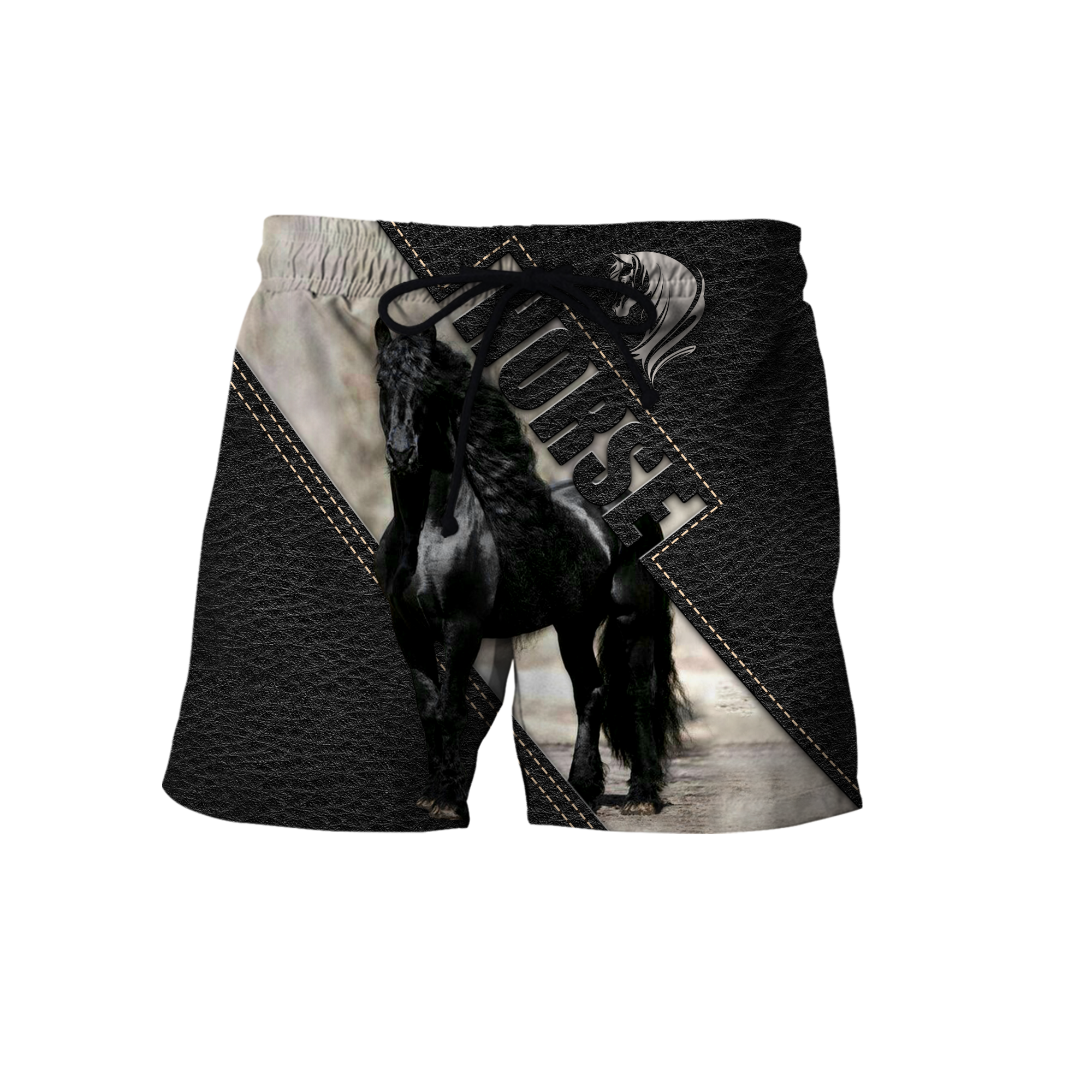 Black Horse 3D All Over Printed Hoodie Pi112058XT