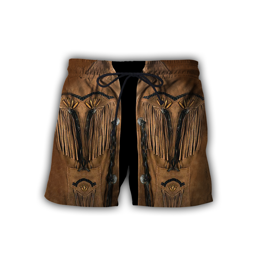 Native Cowboy Jacket No15 Cosplay 3D Over Printed Unisex Deluxe Hoodie ML