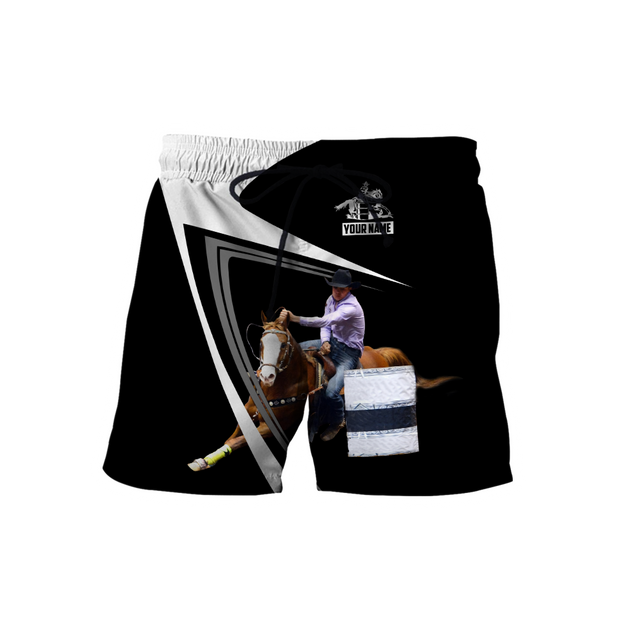 Personalized Name Rodeo 3D All Over Printed Unisex Shirts Barrel Racing