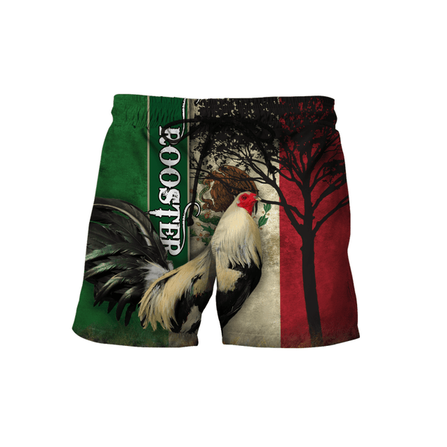 Personalized Name Rooster Mexico 3D All Over Printed Hoodie