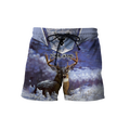 Persionalized Name - Love Deer 3D All Over Printed Unisex Shirts