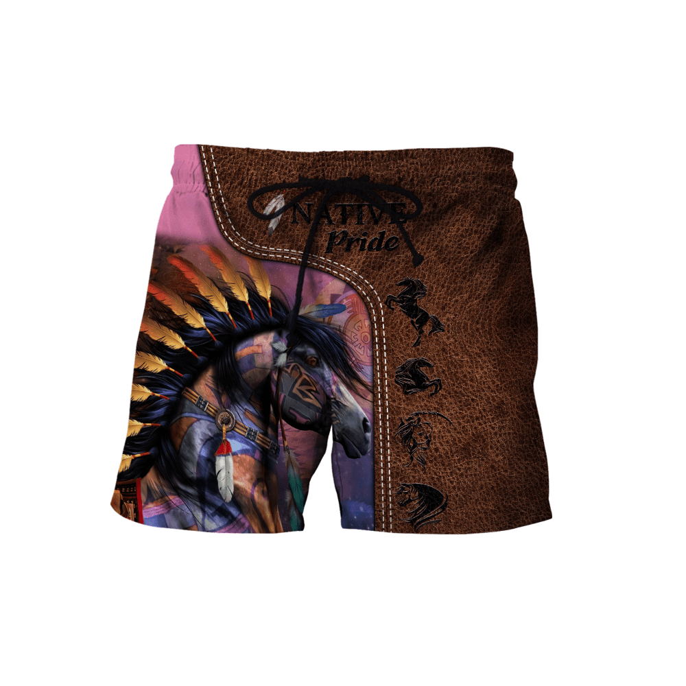 Native American Horse 3D All Over Printed Unisex Shirts