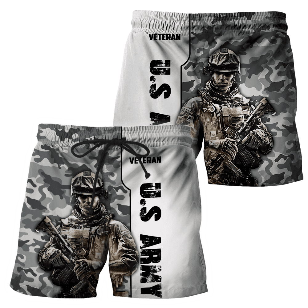 US Army Veteran 3D All Over Printed Hoodie HHT24052104