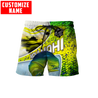 Custom name Mahi-mahi fishing scales design 3d print shirts