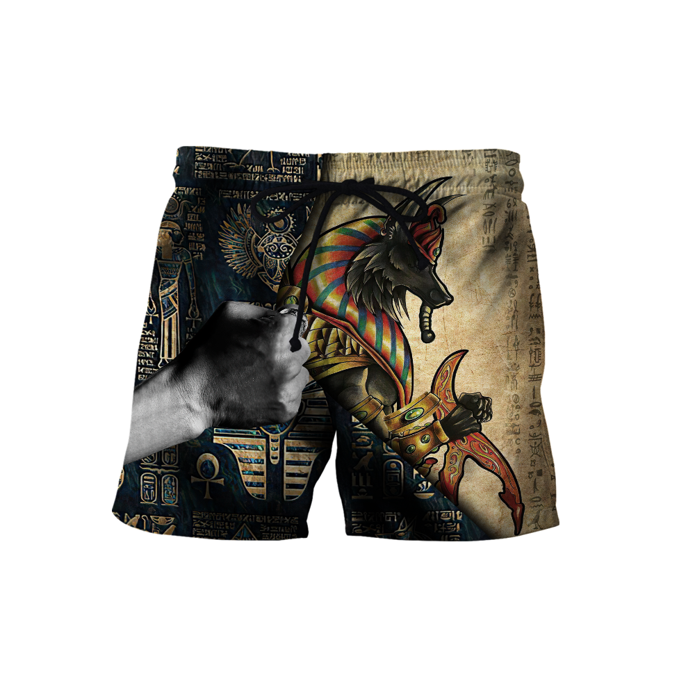 Brave Anubis Ancient Egyptian Mythology Culture unisex 3d print shirts