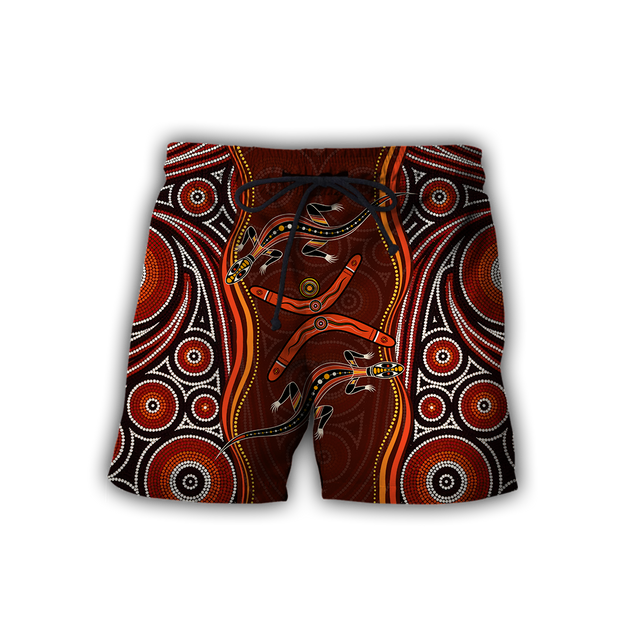 Aboriginal Naidoc Week Heal the Lizard 3D print summer shirts