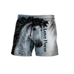 Love Horse 3D All Over Printed Hoodie Pi112055