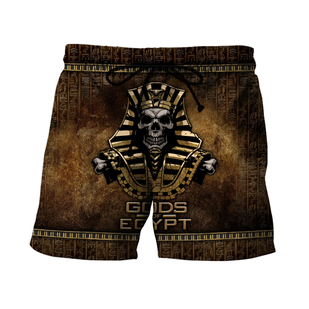 Pharaoh Skull Ancient Egypt 3D Shirts for men and women