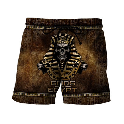 Pharaoh Skull Ancient Egypt 3D Shirts for men and women