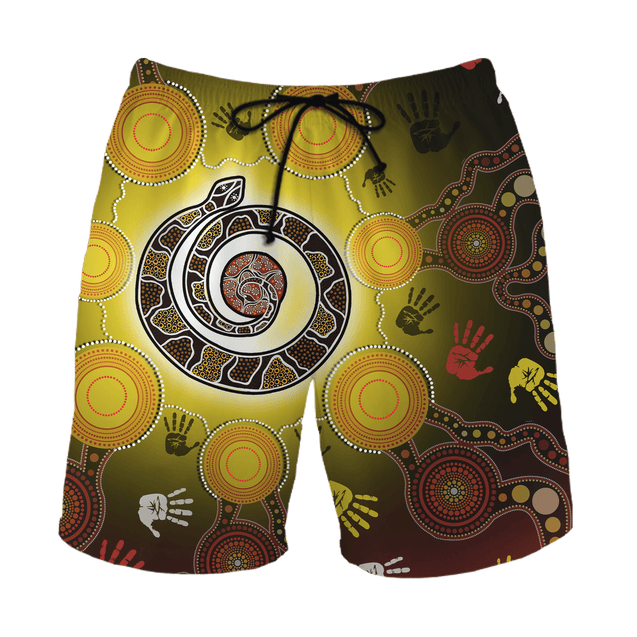 Aboriginal Australia Snake Indigenous 3D printed shirts