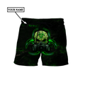 Customize Name Green Skull Hoodie For Men And Women DD01042101