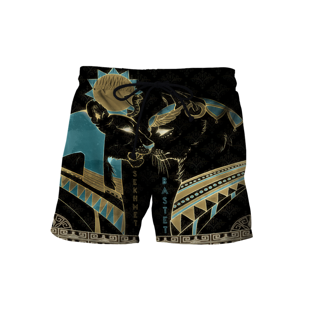 Bastet Sekhmet Ancient Egyptian Mythology Culture 3D Design Print Shirts