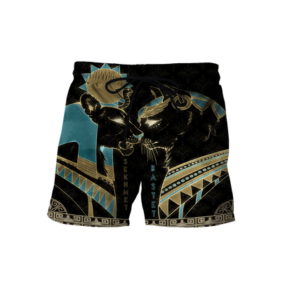 Bastet Sekhmet Ancient Egyptian Mythology Culture 3D Design Print Shirts