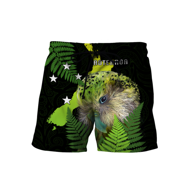 Premium Aotearoa Kakapo Bird 3D All Over Printed Unisex Shirts