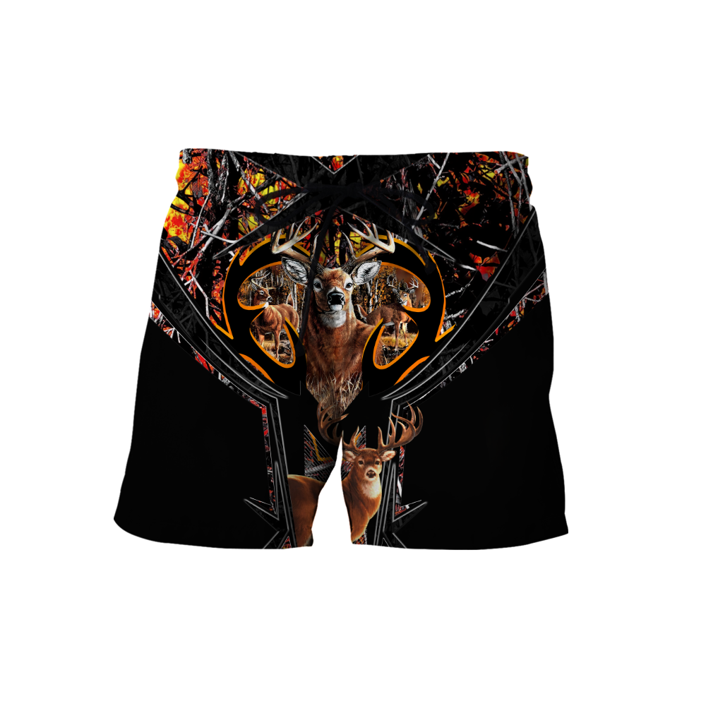 Deer Hunting Camo 3D Hoodie Shirt For Men And Women LAM