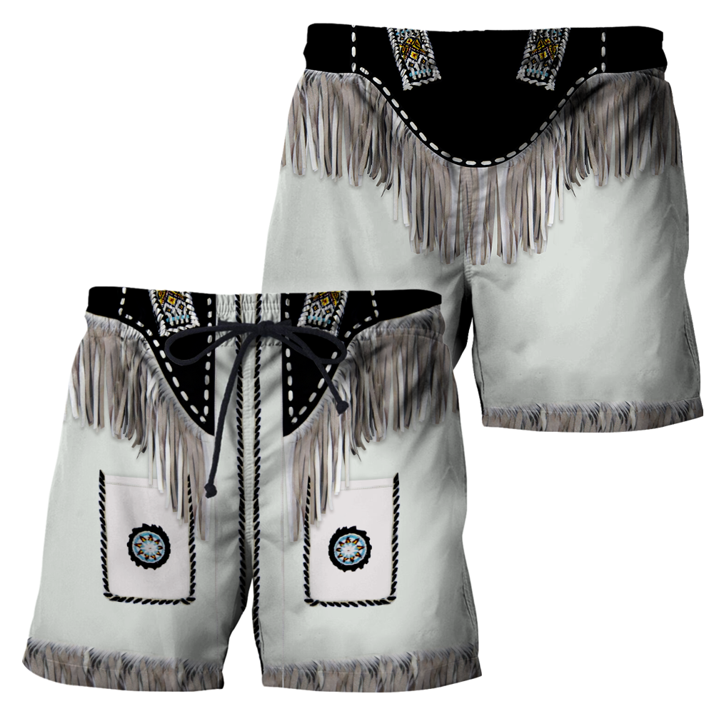 Native Cowboy Jacket No17 Cosplay Custom Name 3D Over Printed Unisex Deluxe Hoodie ML