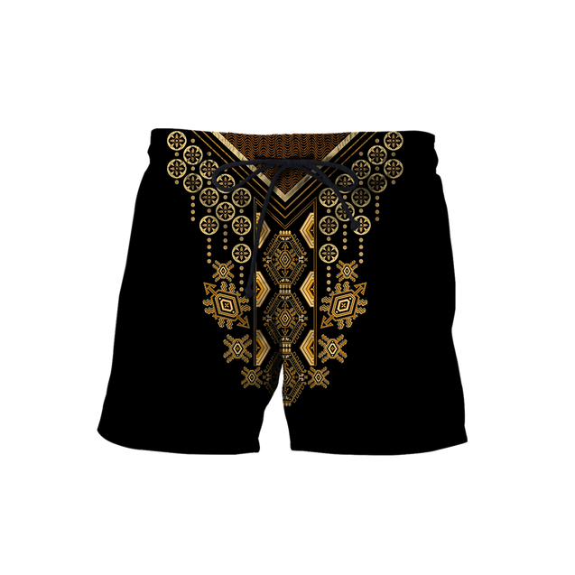 African Culture Dashiki Pattern Unisex Deluxe Hoodie ML