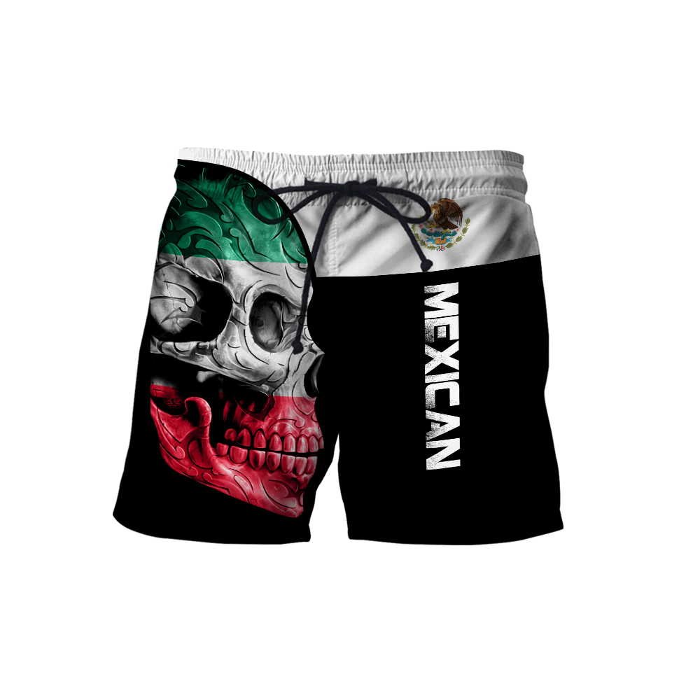 Mexican Skull 3D All Over Printed Shirts For Men and Women DQB10102001