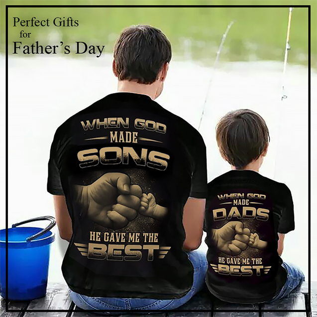 Combo Best Friends Dad and Son by SUN-Apparel-Fuel-Daddy-Black-S-Vibe Cosy™