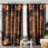 Awesome Sea Turtles Window Curtains SU160601-Curtains-SUN-52'' x 63''-Vibe Cosy™