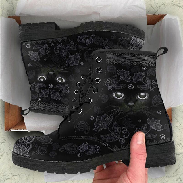 Cat Black Boots SU190353-Shoes-SUN-EU36 (US6)-Vibe Cosy™