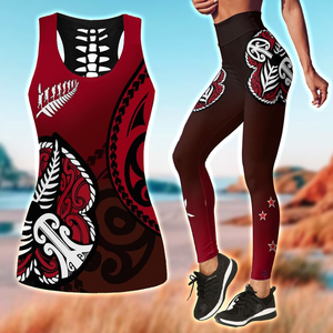 New Zealand Aotearoa Combo Legging + Tank Limited by SUN SU190621-Apparel-SUN-S-S-Vibe Cosy™