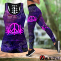 Hippie Peace Angel Combo Legging + Tank Limited by SUN SU250301-Apparel-SUN-S-S-Vibe Cosy™