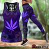 Hippie Purple Combo Legging + Tank Limited by SUN SU250304 - Amaze Style™-Apparel