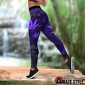 Hippie Purple Legging Limited by SUN SU250304L-Apparel-SUN-S-Vibe Cosy™