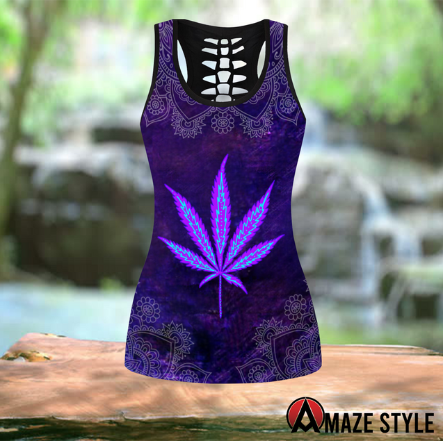 Hippie Purple 3D All Over Printed Hoodie Shirt Limited by SUN-Apparel-SUN-Hollow Tank Top-S-Vibe Cosy™