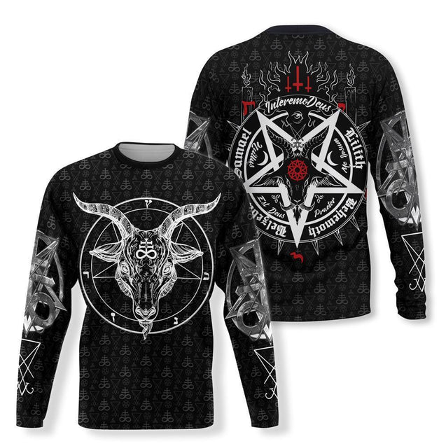 Satanic 5 Letters 3D All Over Printed Hoodie MP855CHV