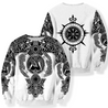 Viking Tattoo All-Over Print-Apparel-HP Arts-Sweat Shirt-S-Vibe Cosy™