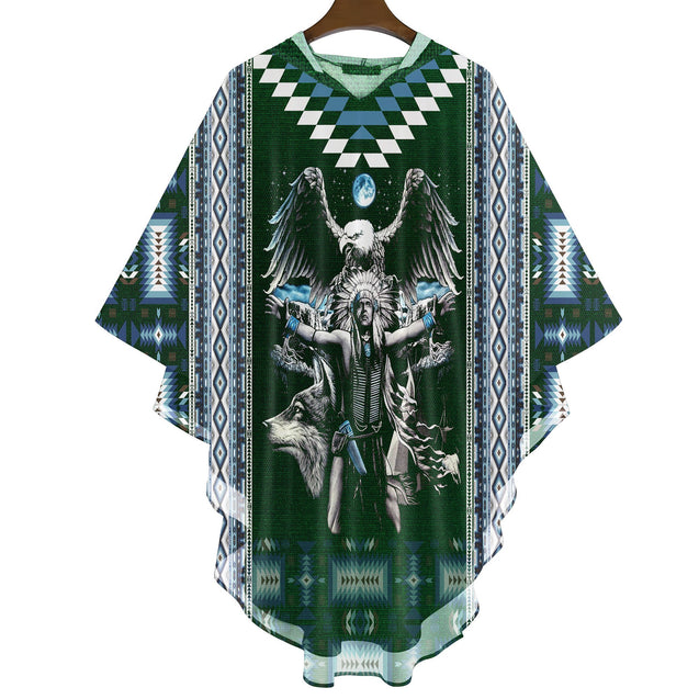 Native American Poncho No 10 Ver 2