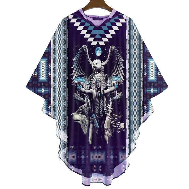 Native American Poncho No 9 Ver 2