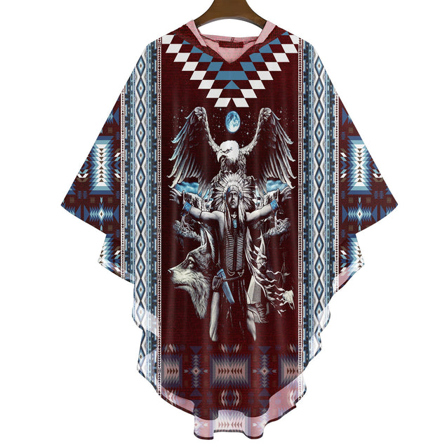 Native American Poncho No 8 Ver 2