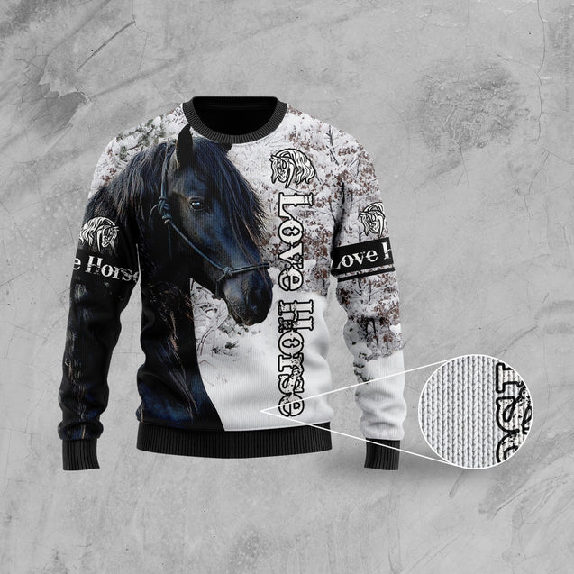 Beautiful Friesian Horse 3D All Over Printed Unisex Shirts TNA11162003