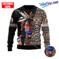 Customized Name Native American 3D All Over Printed Unisex Shirts