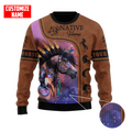 Customized Name Native American 3D All Over Printed Shirts for Women