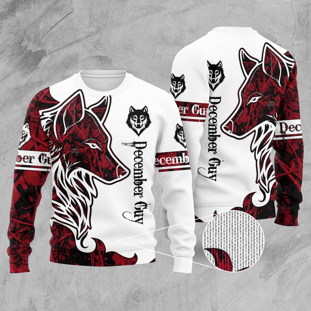 December Wolf 3D All Over Printed Shirts Pi112072