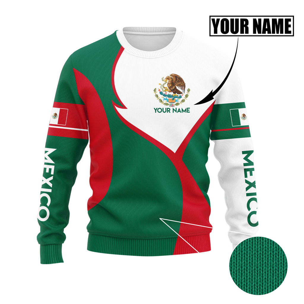 Mexico Hoodie Perionalized 3D All Over Printed Hoodie Shirts